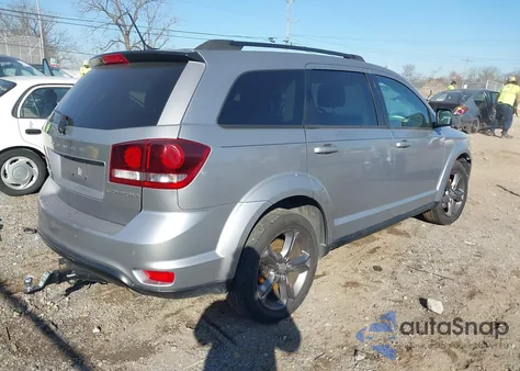 2016 Dodge Journey Crossroad Plus из США, поврежденный, VIN 3C4PDDGG9GT108627